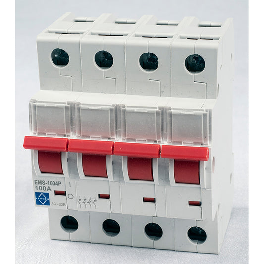 LEWDEN EMS-1004P 100A 4P MAIN SWITCH