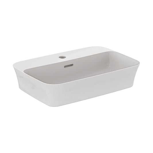 IPALYSS VSL BSN 55X38 WHITE RECT OF TH