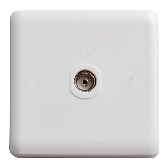 VIMARK CURVE VC1264 SINGLE COAXIAL OUTLE
