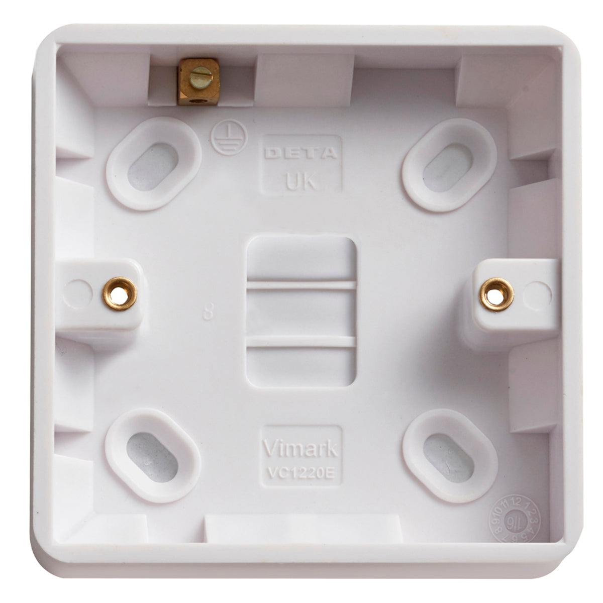 VIMARK CURVE VC1220E 1 GANG 16MM PATTRES