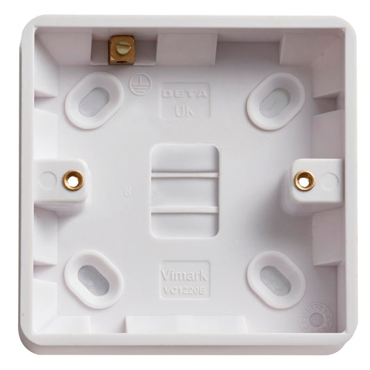 VIMARK CURVE VC1220E 1 GANG 16MM PATTRES