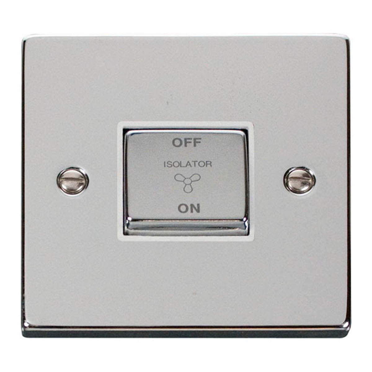 DECO VPCH520WH 10A INGOT 3 POLE FAN ISOL