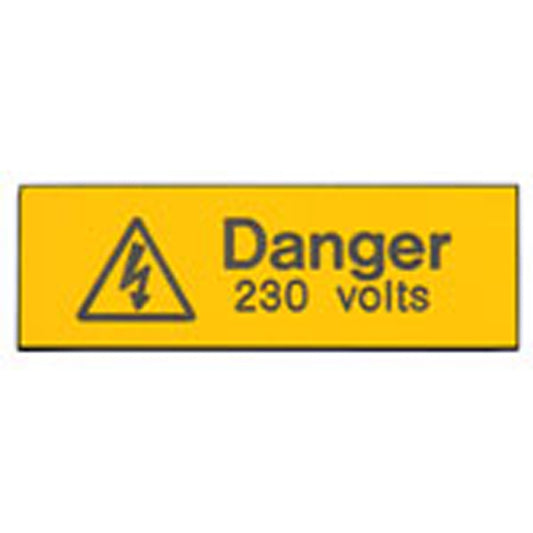 ISIGNS IS1105EN RIGID ENGRAVED - DANGER