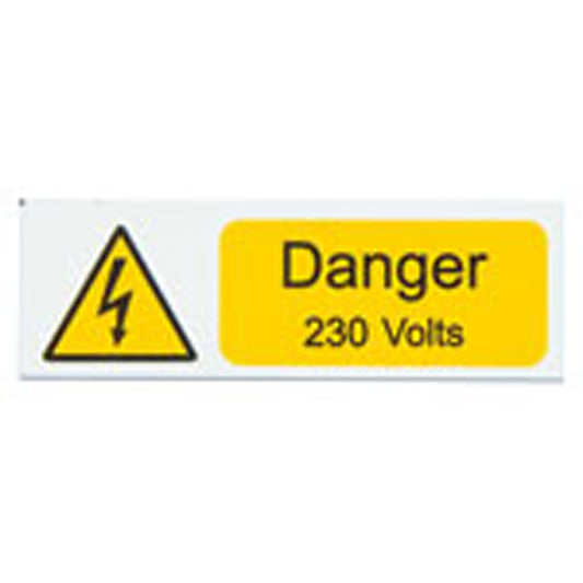 ISIGNS IS1805RP RIGID S/A PVC - DANGER 2