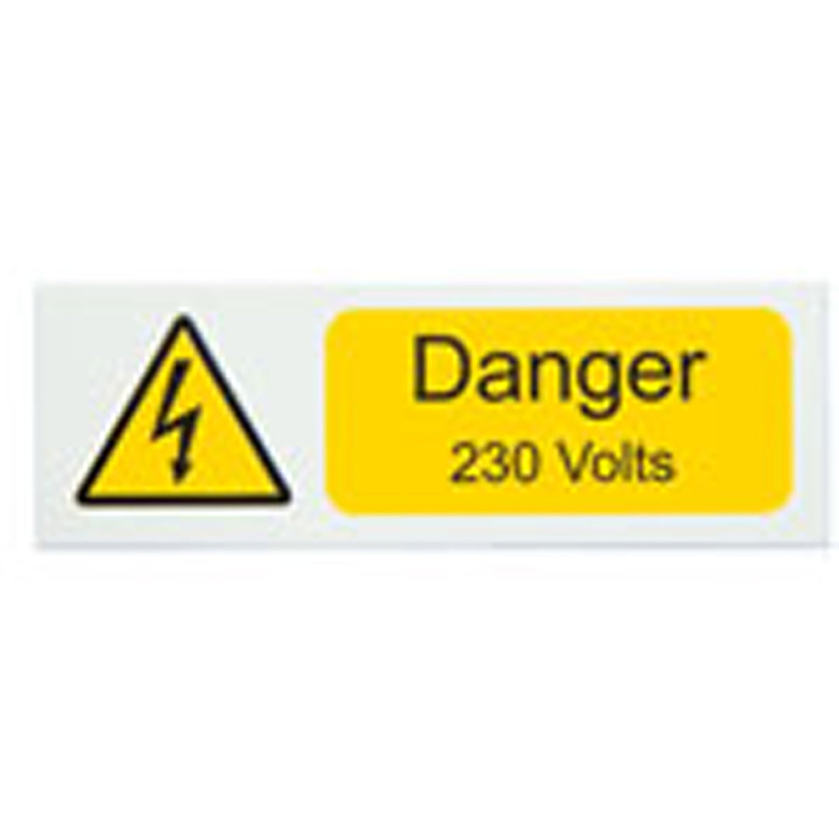 ISIGNS IS2110SA S/A VINYL - DANGER 230 V
