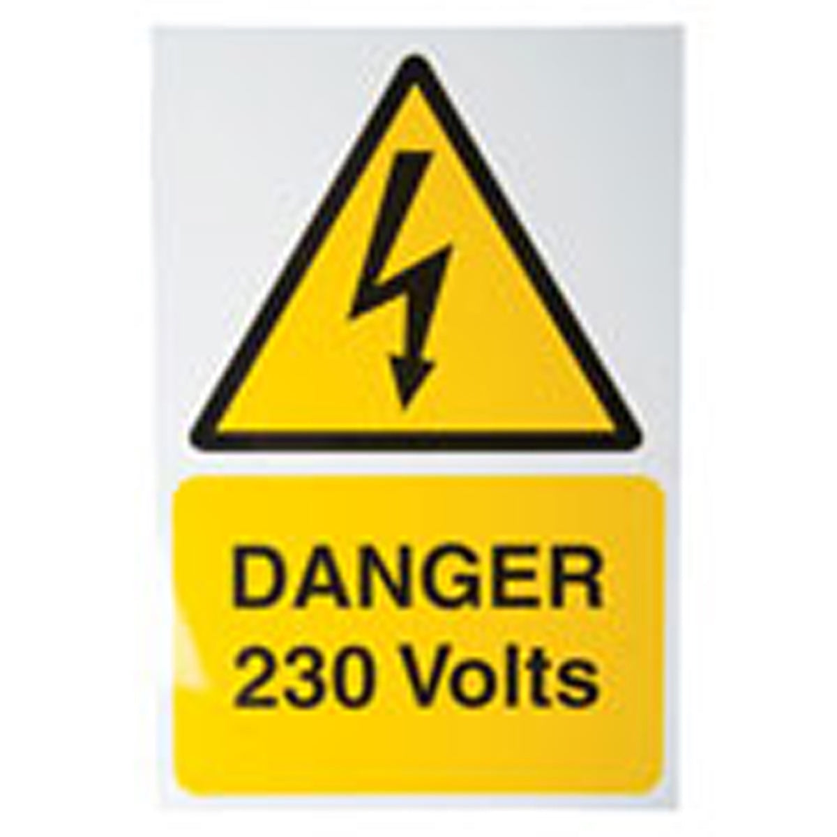 ISIGNS IS4901RP RIGID S/A PVC - DANGER 2