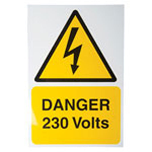 ISIGNS IS4901RP RIGID S/A PVC - DANGER 2