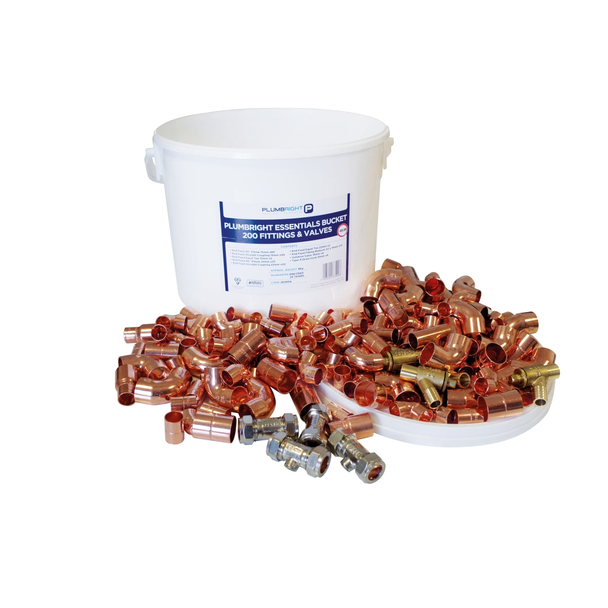 P/R 200 ENDFEED FITTINGS BUCKET