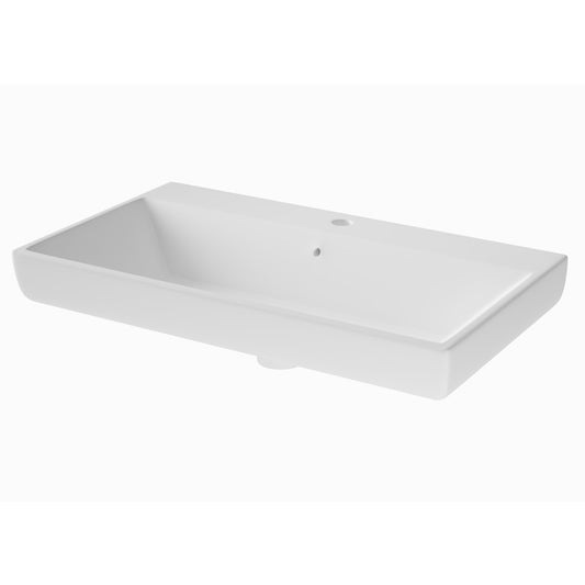 IFLO RHEA 800MM CERAMIC FURNITURE BASIN