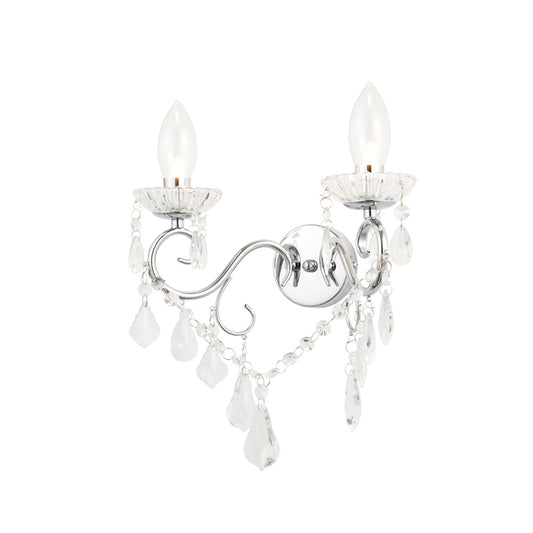 FORUM SPA-20831-CHR VELA 2LT WALL LIGHT