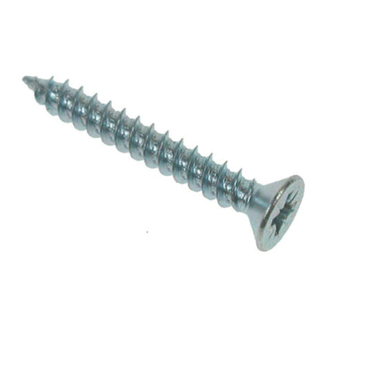 SCREW POZI CSK 10GX2IN ZP BX200