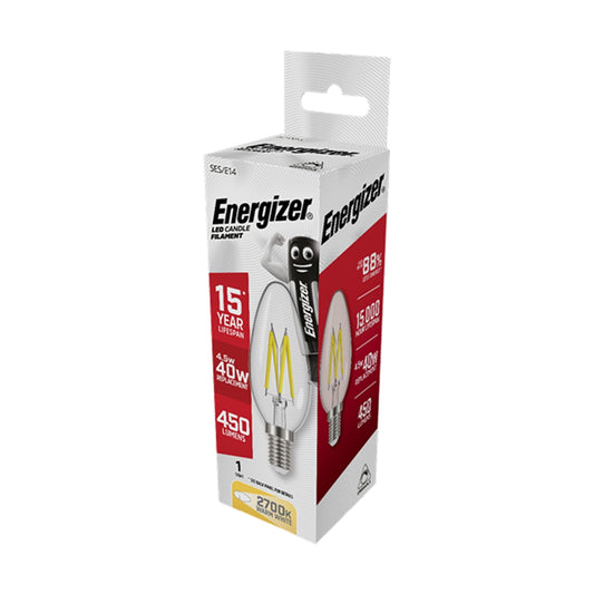 FILAMENT LED CANDLE 470LM E14 DIM S12856
