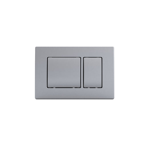 MATT CHROME DUAL FLUSH ABS PLATE  KEY