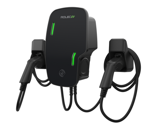 ZURA SMART EV 2X 7.4KW 5M TETHERED BLACK