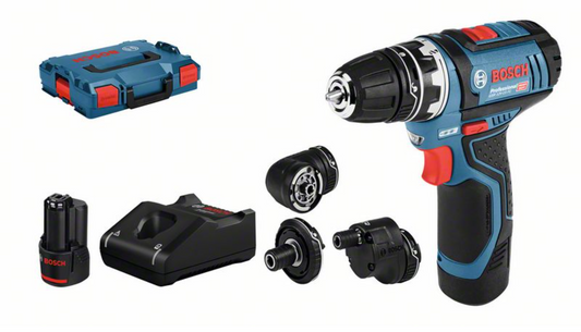 BOSCH 12V FLEXCLICK GSR 12V-15 FC SET