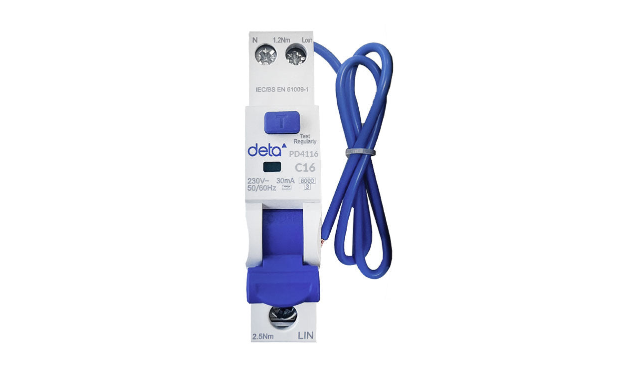 16A TYPE A CURVE C 1P+SWN BIDRCBO PD4316
