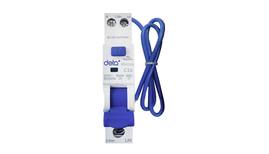 16A TYPE A CURVE C 1P+SWN BIDRCBO PD4316