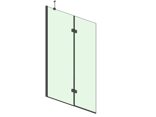IFLO DBLPNL BTHSCRN LHND 1500X880MM MBLK