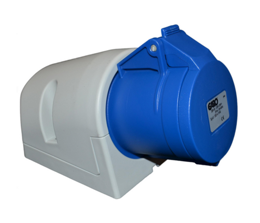 GARO UI232-6S-RU 32A 230V ANGLED SOCKET