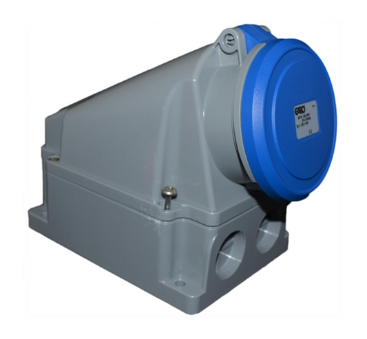 GARO UI263-6S-RU 63A 230V ANGLED SOCKET
