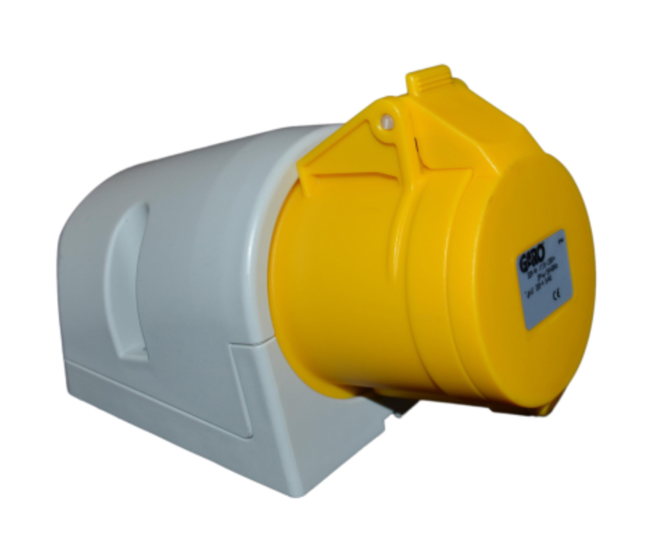 GARO UI232-4S-RU 32A 110V ANGLED SOCKET