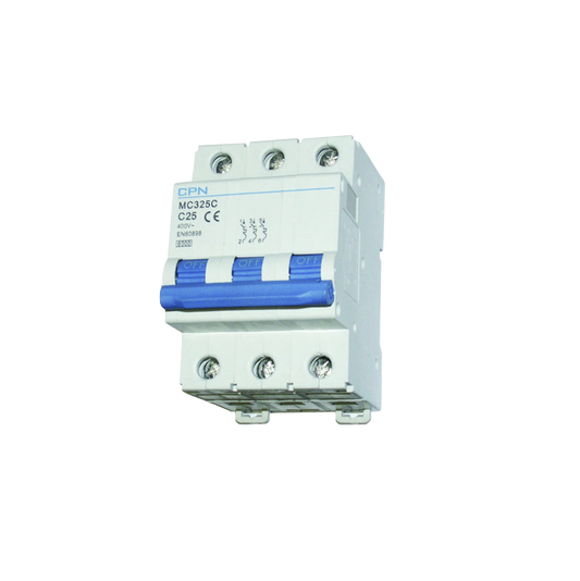 CUDIS MC306C 6A TP 6KA TYPE C MCB