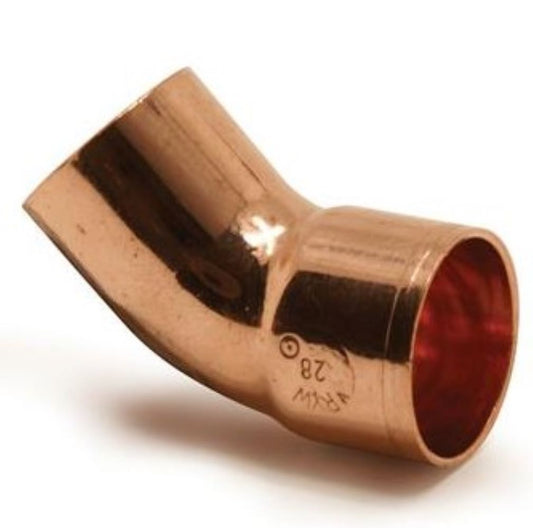 ENDEX N21S OBTUSE ELBOW 45 DG 28MM 88667