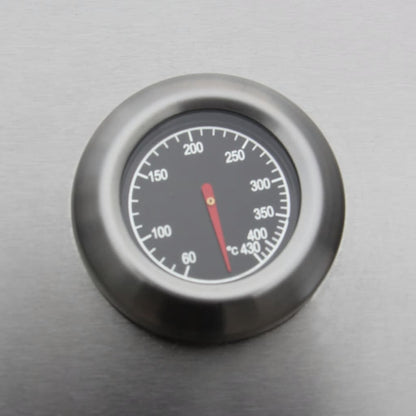 Gas Barbecue Grill 6+1 Cooking Zone Black and Silver