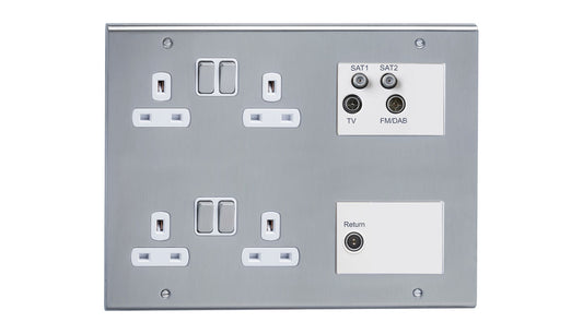 SL DECOR MEDIA DATA MOD WHT SD1977SSW