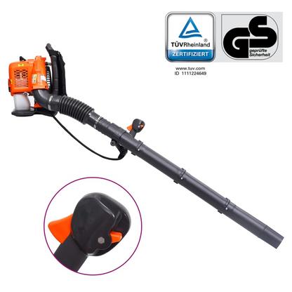 vidaXL Petrol Backpack Leaf Blower 900 m³/h  42.7 cc