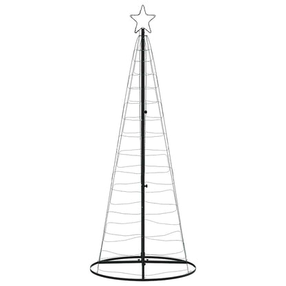vidaXL Christmas Tree Light Cone 200 LEDs Warm White 182 cm